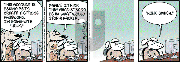 DeFlocked on Monday May 12, 2025 Comic Strip