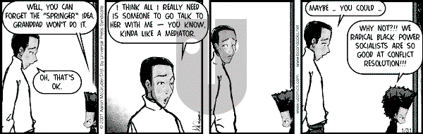 The Boondocks on Wednesday September 3, 2008 Comic Strip