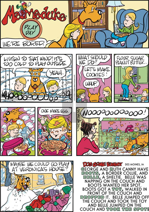 Marmaduke on Sunday January 20, 2019 Comic Strip