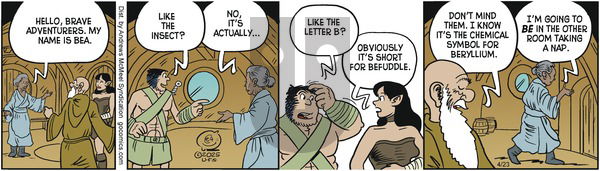Alley Oop on Wednesday April 23, 2025 Comic Strip