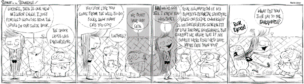 Spirit of the Staircase on Friday December 8, 2023 Comic Strip