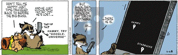 Over the Hedge on Thursday July 28, 2011 Comic Strip