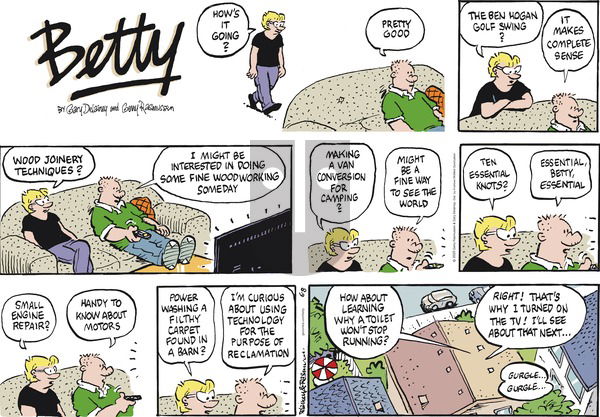 Betty on Sunday June 8, 2025 Comic Strip