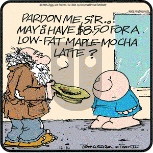 Ziggy on Friday December 16, 2005 Comic Strip
