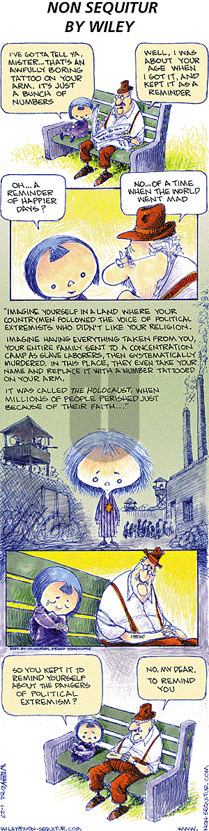 Non Sequitur on Monday June 17, 2002 Comic Strip