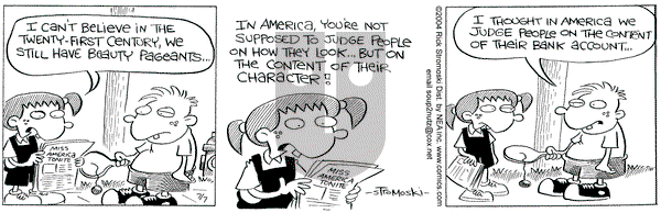 Soup to Nutz - Old on Wednesday July 7, 2004 Comic Strip