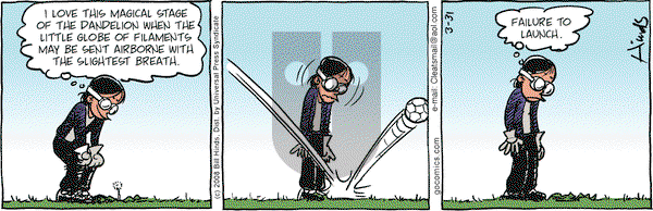 Cleats on Monday March 31, 2008 Comic Strip