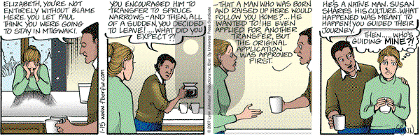 For Better or For Worse on Monday January 15, 2007 Comic Strip
