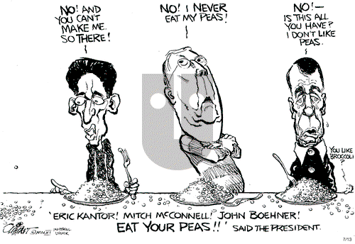 Pat Oliphant on Wednesday July 13, 2011 Comic Strip