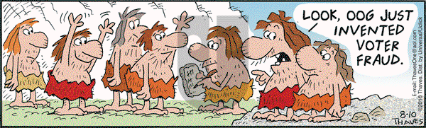 Frank and Ernest on Wednesday August 10, 2016 Comic Strip