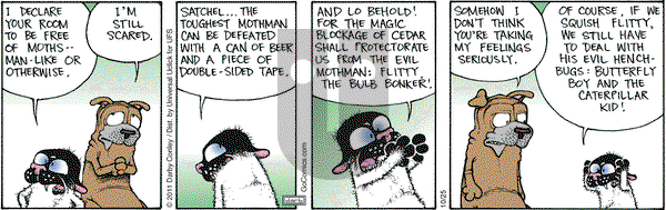 Get Fuzzy on Friday October 25, 2013 Comic Strip