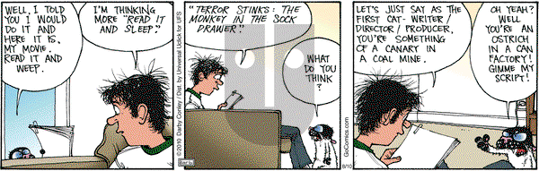 Get Fuzzy on Friday August 10, 2012 Comic Strip
