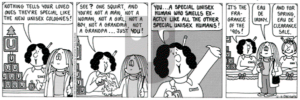 Cathy Classics on Wednesday December 18, 1996 Comic Strip