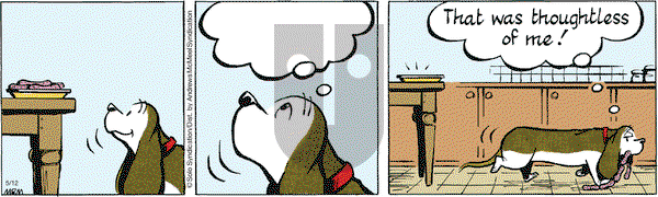 Fred Basset on Tuesday May 12, 2020 Comic Strip