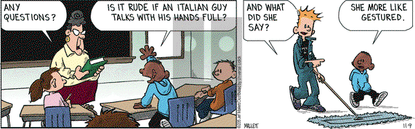 Frazz on Monday November 9, 2015 Comic Strip