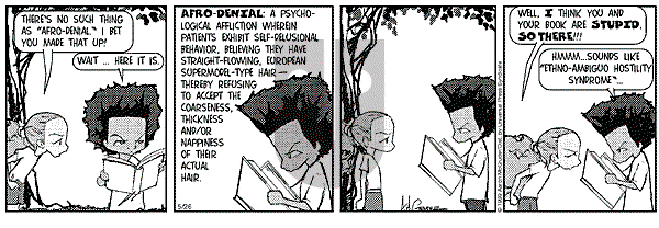 The Boondocks on Wednesday December 27, 2006 Comic Strip