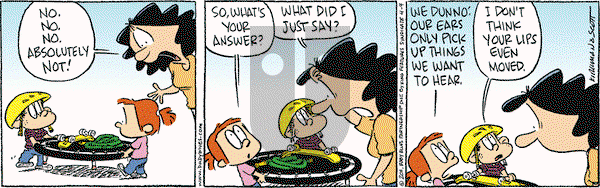 Baby Blues on Monday April 4, 2011 Comic Strip