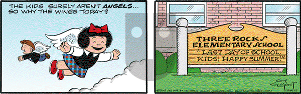 Nancy on Friday June 19, 2015 Comic Strip