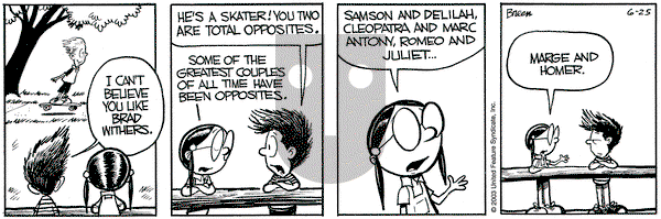 Grand Avenue on Wednesday June 25, 2003 Comic Strip