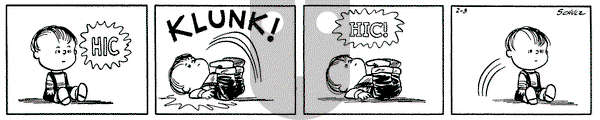 Peanuts on Wednesday February 3, 1954 Comic Strip