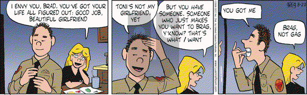 Luann on Friday August 22, 2008 Comic Strip
