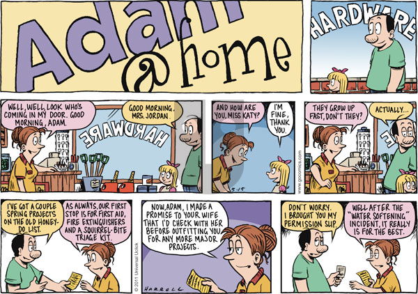 Adam@Home on Sunday May 15, 2011 Comic Strip