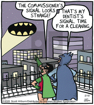 The Argyle Sweater - Wednesday February 19, 2025 Comic Strip