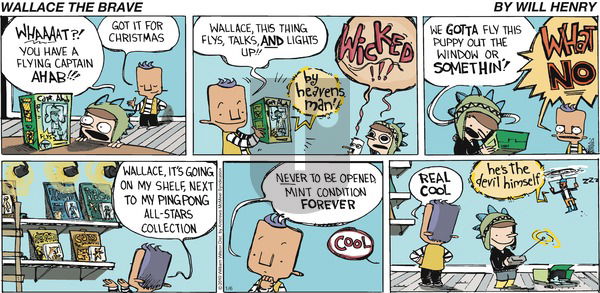 Wallace the Brave on Sunday January 6, 2019 Comic Strip