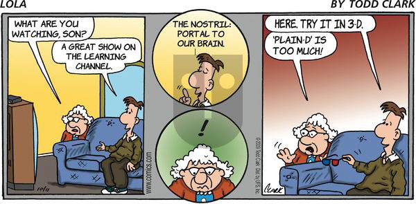 Lola on Sunday October 11, 2009 Comic Strip