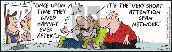 Frank and Ernest on Tuesday November 29, 2016 Comic Strip