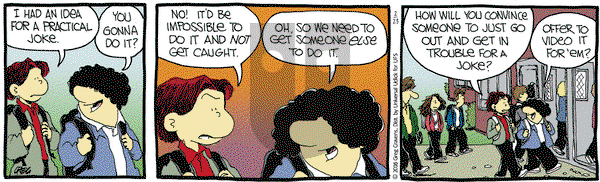 The Buckets on Tuesday February 23, 2016 Comic Strip