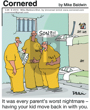 Cornered on Thursday May 26, 2016 Comic Strip