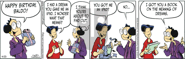 Baldo on Friday April 23, 2010 Comic Strip