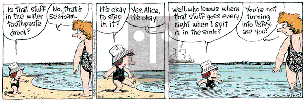 Cul de Sac on Wednesday August 15, 2012 Comic Strip