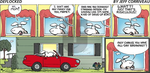 DeFlocked on Sunday June 26, 2016 Comic Strip