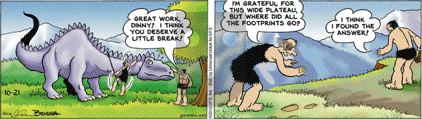 Alley Oop on Wednesday October 21, 2015 Comic Strip