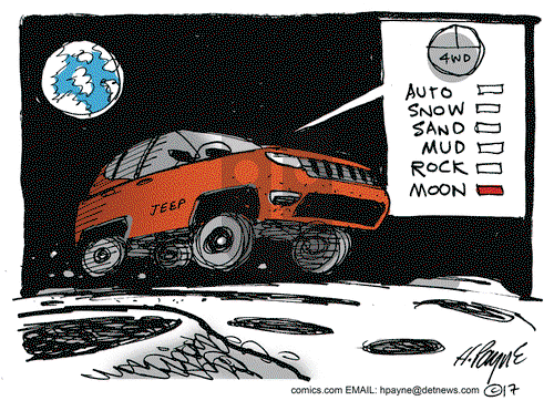 Henry Payne on Thursday October 26, 2017 Comic Strip
