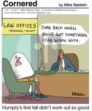 Cornered on Tuesday May 2, 2017 Comic Strip