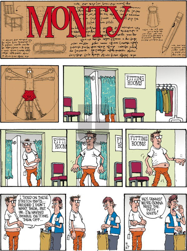 Monty on Sunday April 27, 2025 Comic Strip