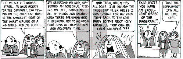 Cathy Classics - Thursday June 15, 1995 Comic Strip