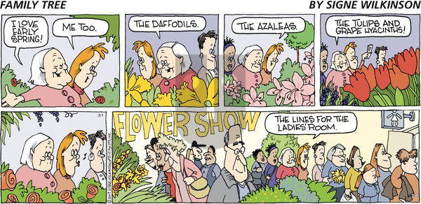 Family Tree on Sunday March 1, 2009 Comic Strip