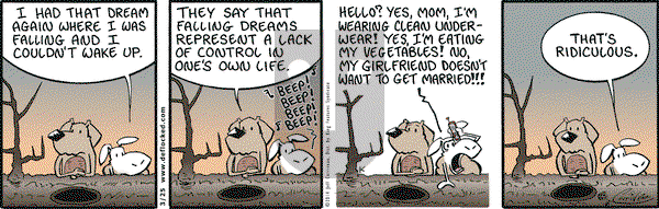 DeFlocked on Tuesday March 25, 2014 Comic Strip