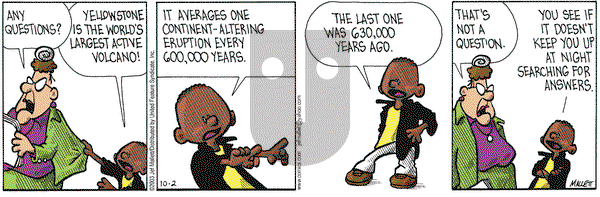 Frazz on Thursday April 22, 2004 Comic Strip