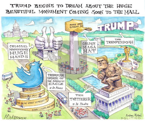 Matt Wuerker on Sunday July 9, 2017 Comic Strip