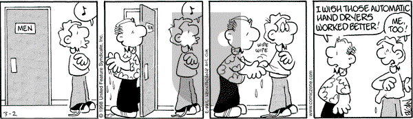 Drabble on Monday March 2, 1998 Comic Strip