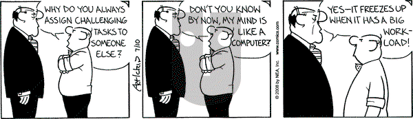 The Born Loser on Thursday July 10, 2008 Comic Strip