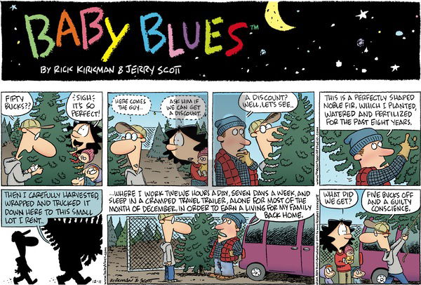 Baby Blues on Sunday December 11, 2011 Comic Strip