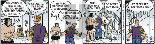Alley Oop on Saturday March 7, 2020 Comic Strip