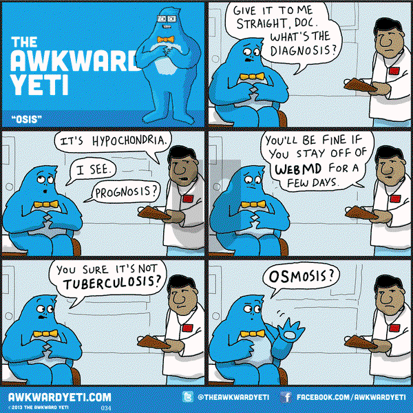 The Awkward Yeti on Thursday October 30, 2014 Comic Strip