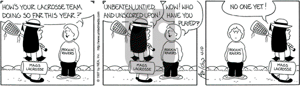 The Born Loser on Thursday April 10, 1997 Comic Strip